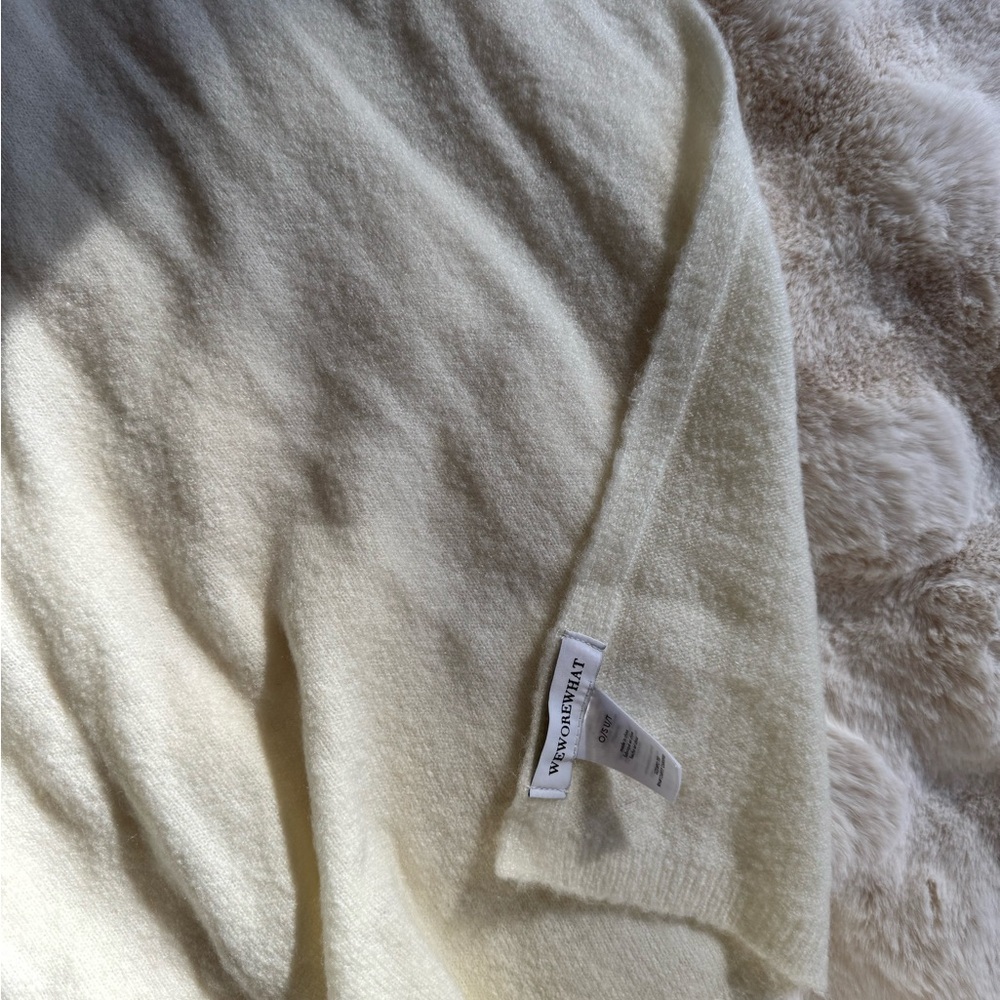 We Wore What Oversized Sweater Scarf
